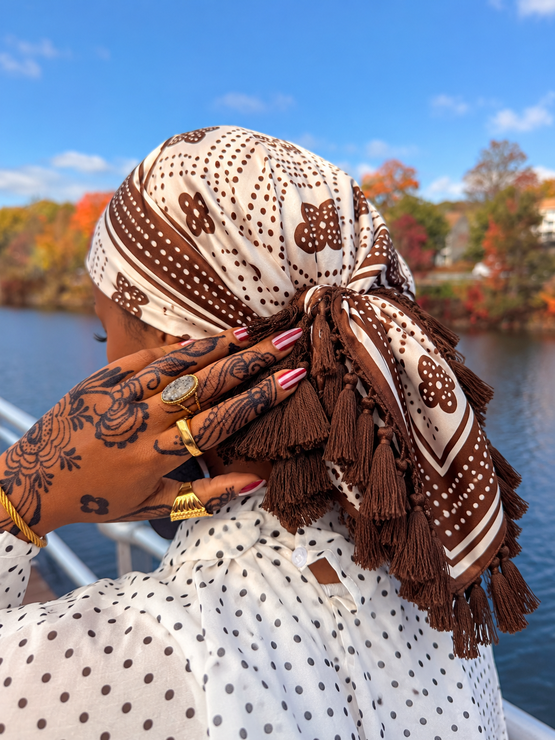 Culture Silk Scarf