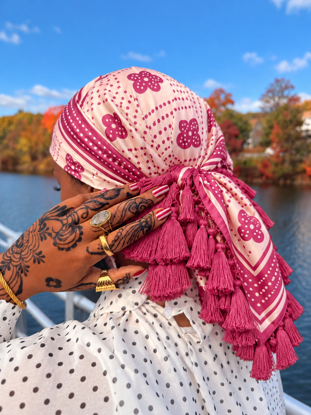 Culture Silk Scarf