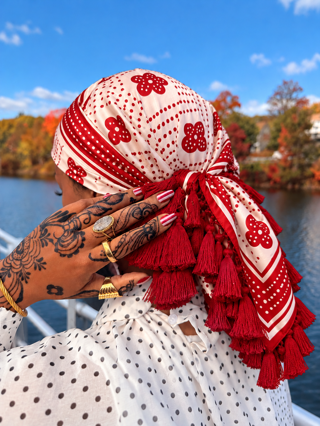Culture Silk Scarf