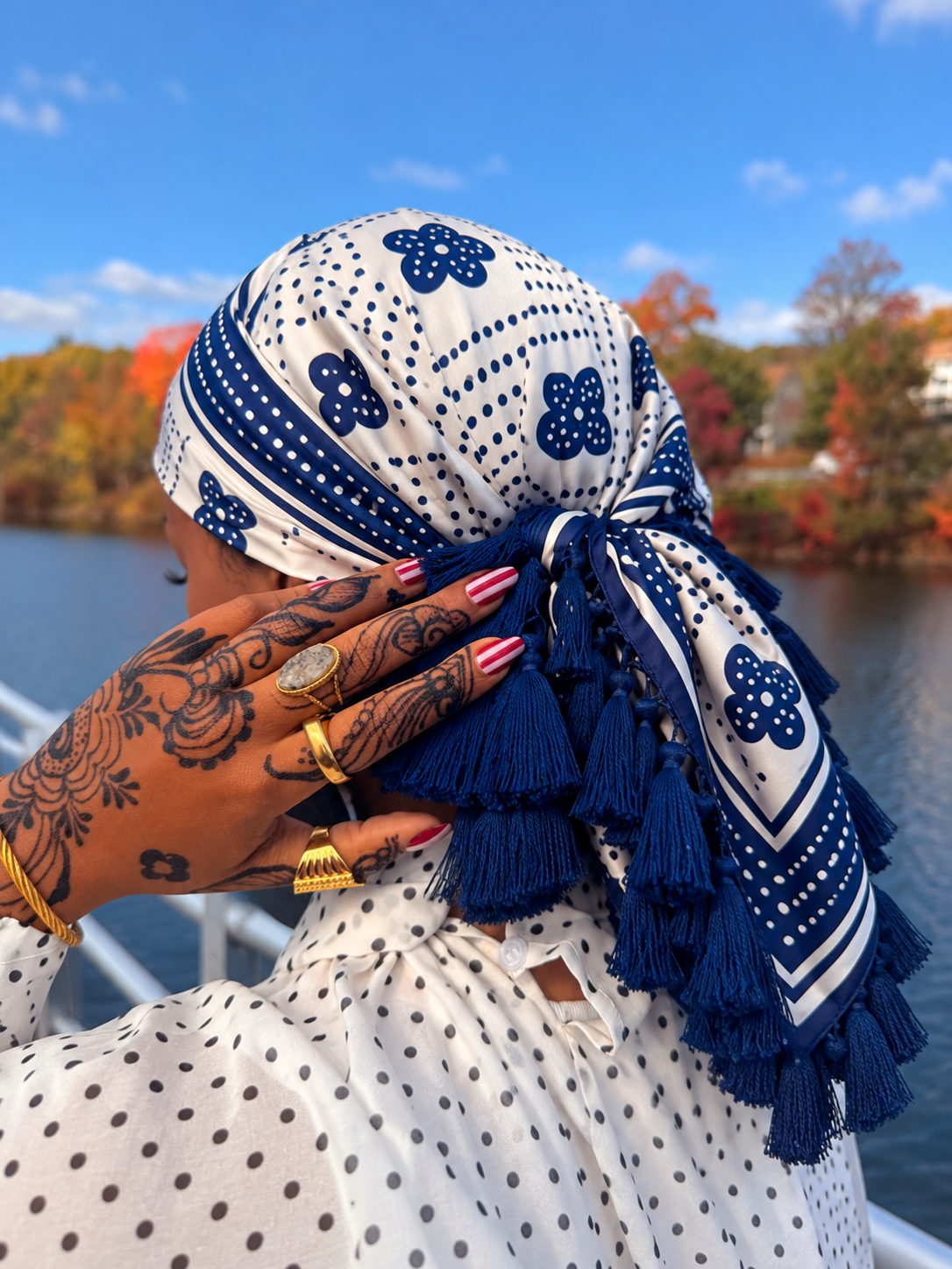 Culture Silk Scarf